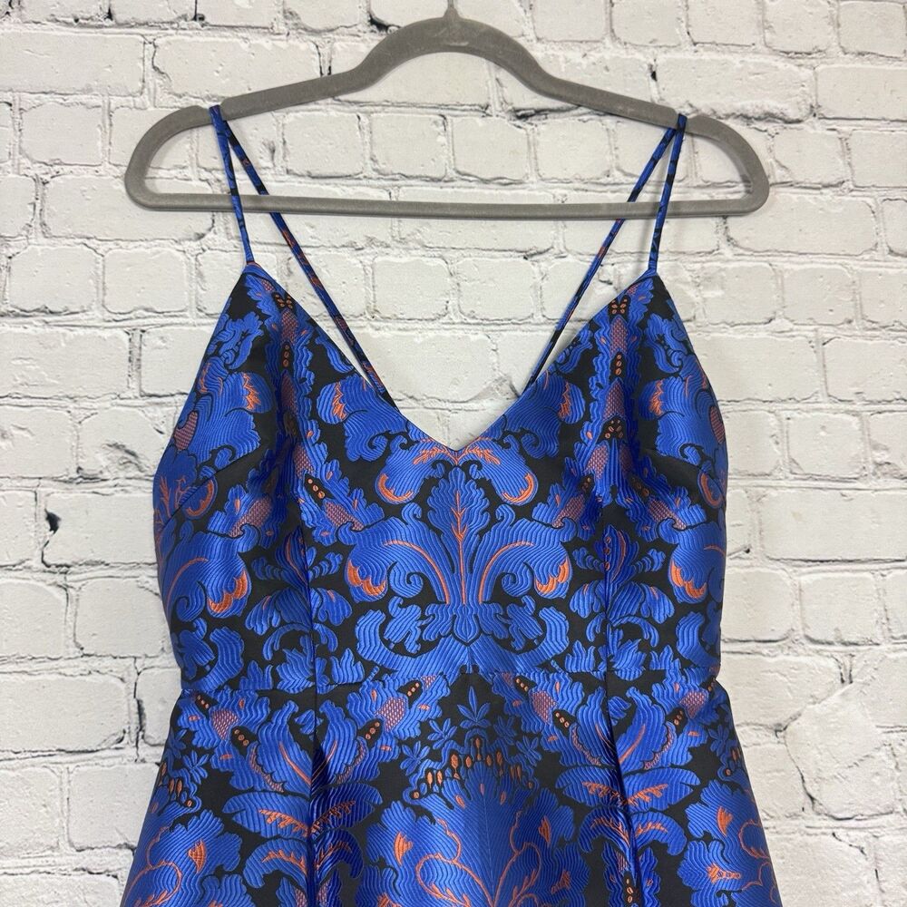 Free People Navy Floral Mini Dress - Picture 4 of 12